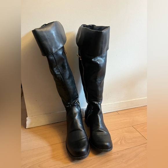 Knee high riding boots Black 9 - Picture 2 of 7